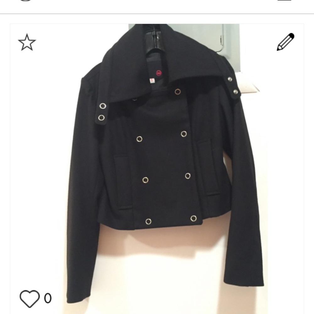 AG Adriano Goldshmied wool pea coat
